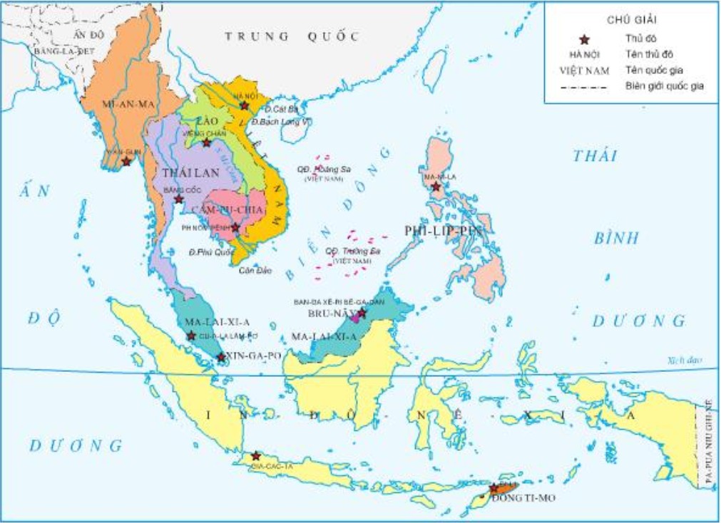  Maps Of Vietnam in The Southeast Asia Region
