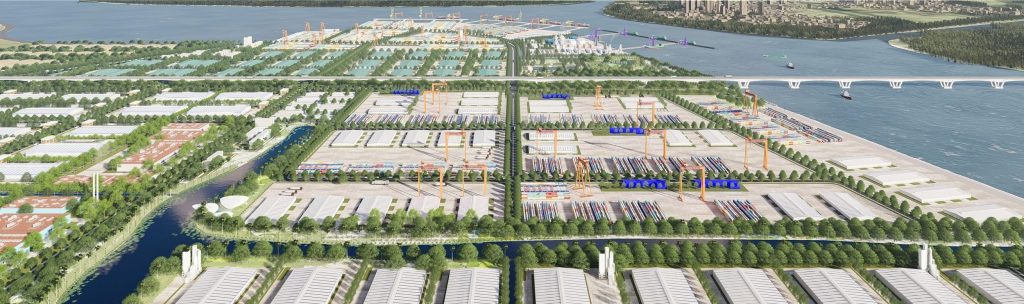 Nam Dinh Vu Industrial Park in Hải Phòng