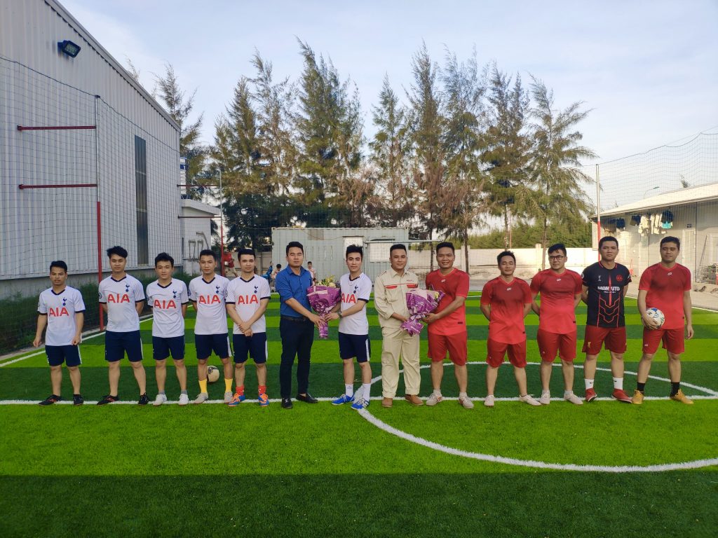 Trận cầu giao hữu giữa KCN Nam Đình Vũ cùng đối tác, khởi động tinh thần sau mùa COVID 1 22 51