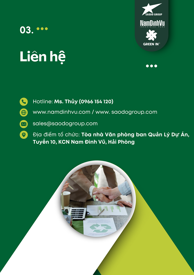 Thư mời tham dự hội thảo: “Thúc đẩy mô hình khu công nghiệp xanh: Cộng sinh – Tuần hoàn – Phát thải thấp" 4 4 2