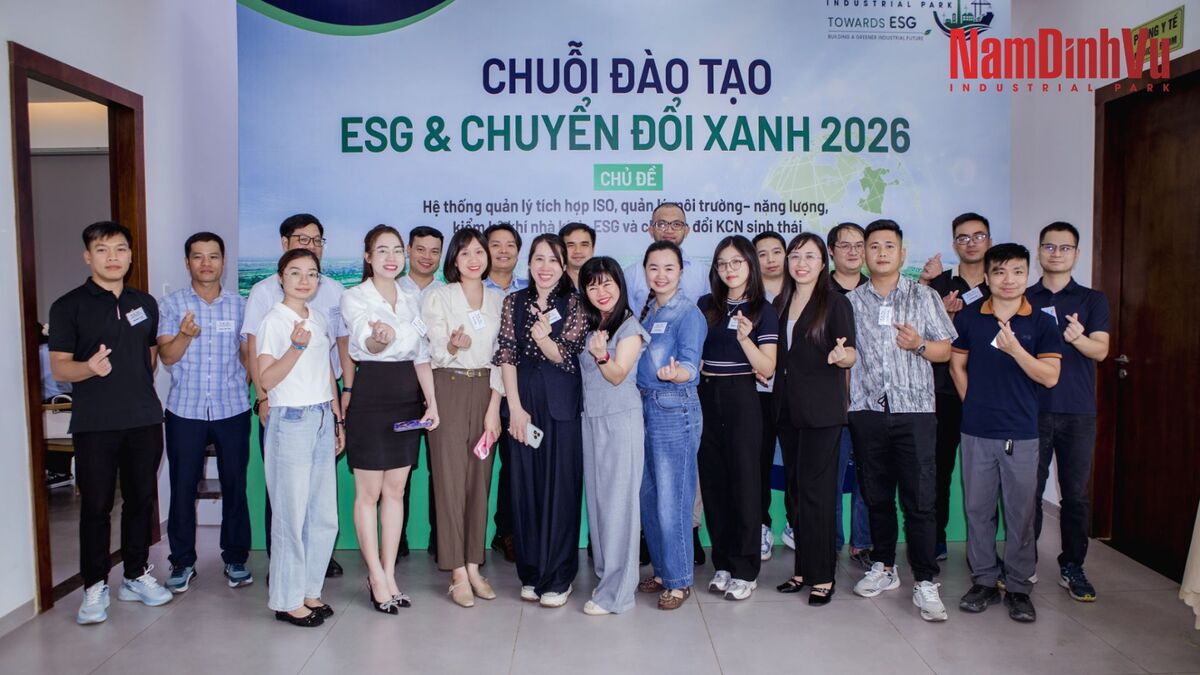 🌱 TỔNG KẾT CHUYÊN ĐỀ 1 (ISO 9001 – ISO 14001 – ISO 45001) TRONG CHUỖI ĐÀO TẠO ESG & CHUYỂN ĐỔI XANH 2026 25 DAO TAO ESG CHUYEN DOI XANH 13