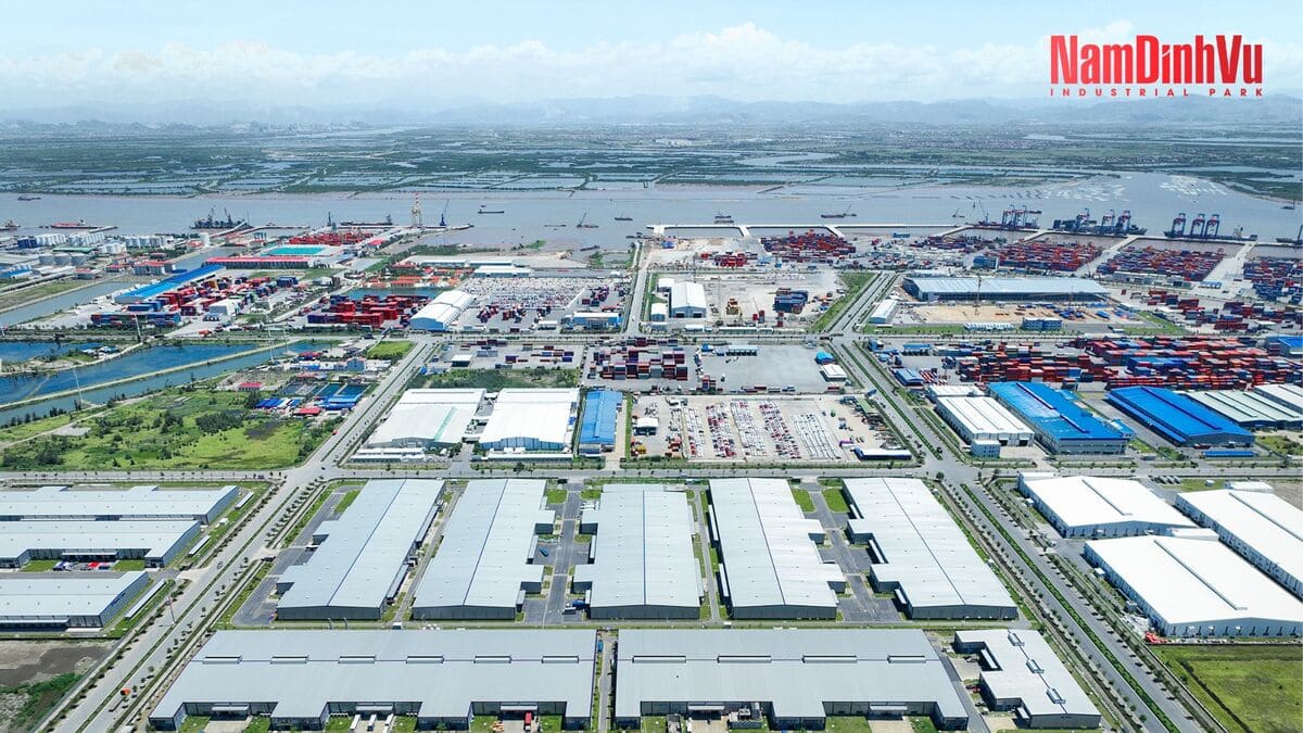 Industrial Park Near the Port Vietnam