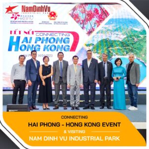 Sao Do Group welcomes Hong Kong business delegation group to visit Nam Dinh Vu Industrial Park